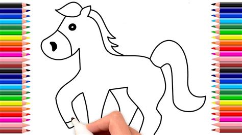 Cómo Hacer Dibujos Como Dibujar Un Caballo Dibujo De Caballo