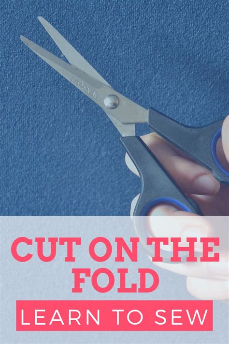 How To Cut On The Fold Fabric Ninja