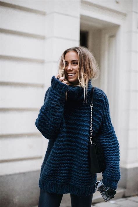 22 Looks Que Te Convencerán De Que Necesitas Un Sweater Oversized Ahora