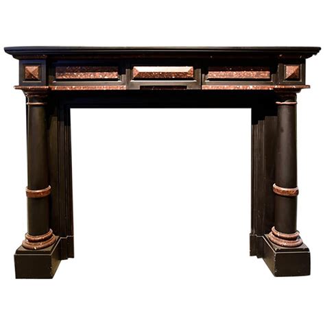 Antique Wooden Fireplace Mantel 19th Century For Sale At 1stdibs
