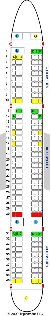 Seatguru Seat Map Thomas Cook Airlines Boeing 757 200 752