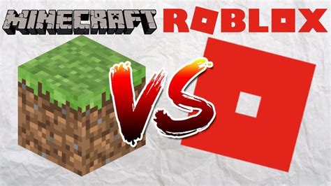 roblox versus minecraft