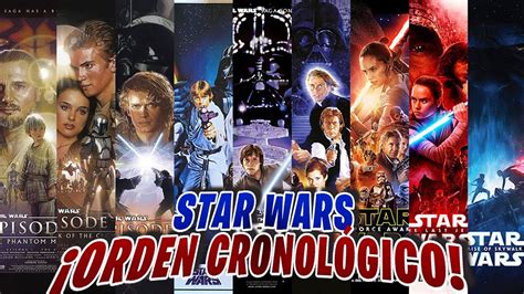 ¡orden Cronológico De Series Y Películas De Star Wars Youtube
