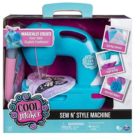 Cool Maker Sew N’ Style Sewing Machine With Pom Pom Maker Attachment Edition May Vary Only