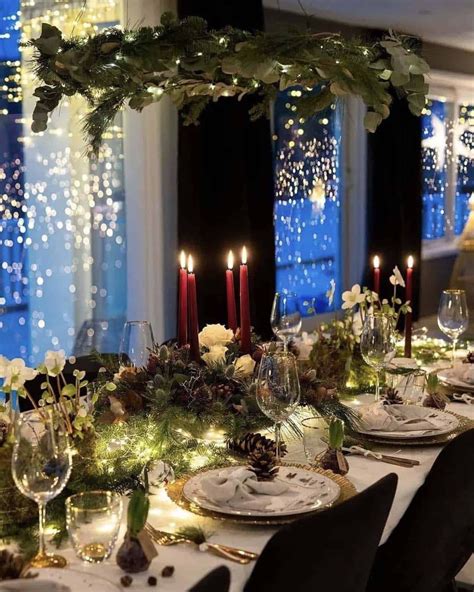 25 Elegant Christmas Table Decorating Ideas For A Festive Holiday