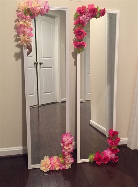 transform a mirror into a beauty girls will love this go one step further and make it a night