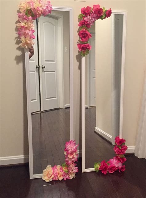There's no doubt your bedroom should be the cosiest room in your home; Transform a mirror into a beauty. Girls will love this. Go ...