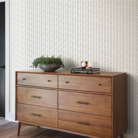 They're unique, affordable and feature artwork from independent artists across the world. Pick-Up Sticks Wallpaper by Joanna Gaines - Lelands Wallpaper
