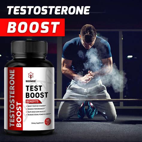 Testosterone Booster Male Enhancement Energy Stamina Mens Health Ebay