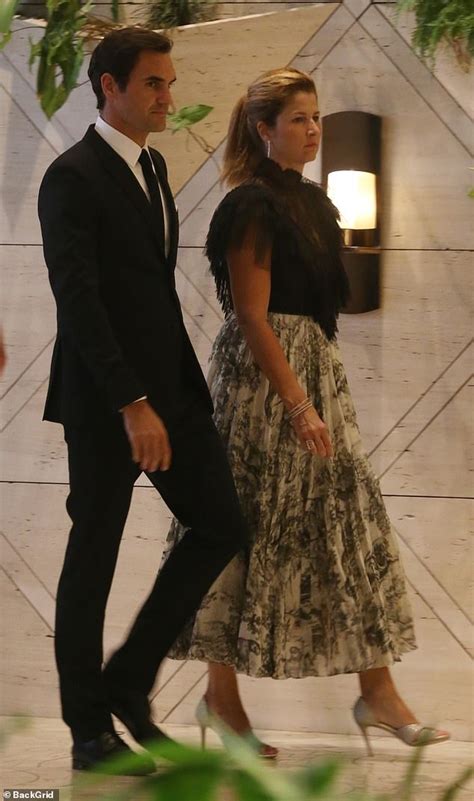 Roger federer's wife used to be a professional tennis player. Roger Federer spotted on a rare date night with wife Mirka ...