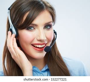 Customer Support Operator Woman Facecall Center Stock Photo Shutterstock