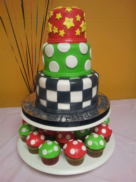 This is one of last weeks cake. Mario Kart Cake - CakeCentral.com