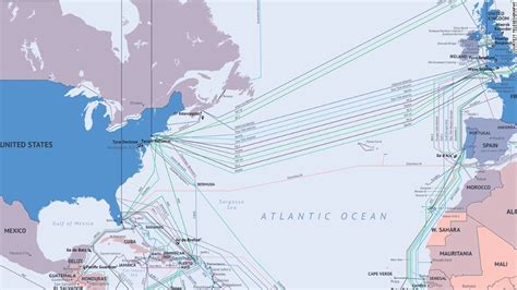 Global Maps Showing The Undersea Fiber Optic Cables That Power 99 Of
