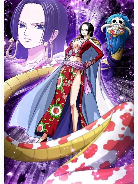 Boa Hancock One Piece Poster For Sale By Lauraflamuth Redbubble