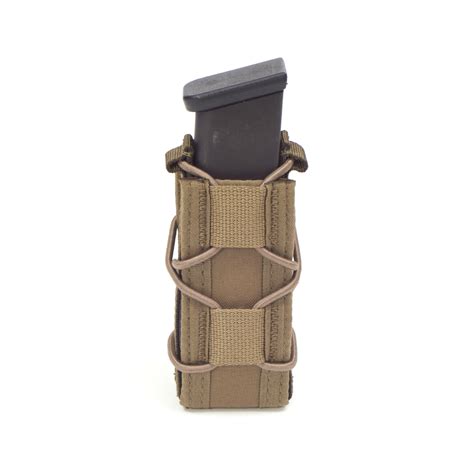 Warrior Single Quick Mag 9mm Pouch Coyote Alfadog Tactical