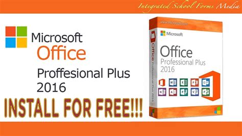 Ms Office 2016 Free Installation Via Kms Exe Youtube