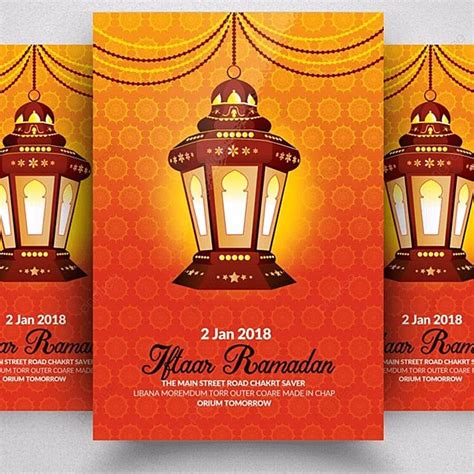 Ramadan Flyer Templates Template Download On Pngtree