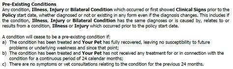 For instance, if your dog or cat has abdominal pain, some plans may limit. UK Pet Insurance Plans for Pre-Existing Conditions 2020 ...