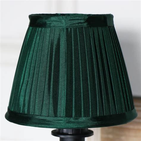 Enliven your room with unique and trendy lamp shades at anthropologie. Small Emerald Green Pleated Lamp Shade