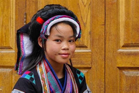 Young Girl Of The Village Buyi Tribe China