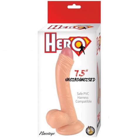 hero 7 5 uncircumcised suction cup dildo vanilla sex toy hotmovies
