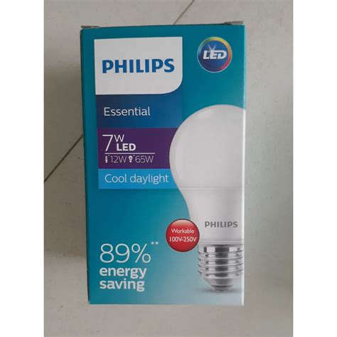 Jual Lampu Led Philips 7 Watt Putih Cool Daylight Shopee Indonesia