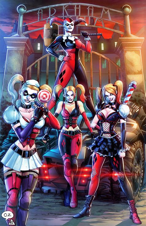 Arkham Asylum Harley Quinn By Hedwinz89 On Deviantart