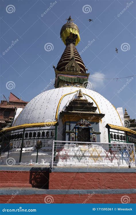 Kathesimbhu Stupa Kathmandu Nepal Stock Image Image Of Stupa