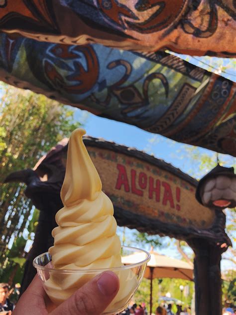 Pineapple Dole Whip - Enchanted Tiki Room - Disneyland ...