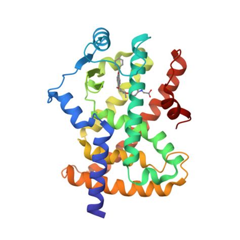 Rcsb Pdb 2f4b Crystal Structure Of The Ligand Binding Domain Of Human Ppar Gamma In Complex