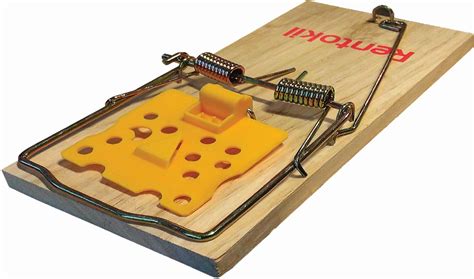 Rentokil Wooden Mouse Trap Traditional Mice Rodent Pest Control