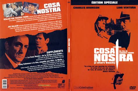 Jaquette Dvd De Cosa Nostra Cinéma Passion