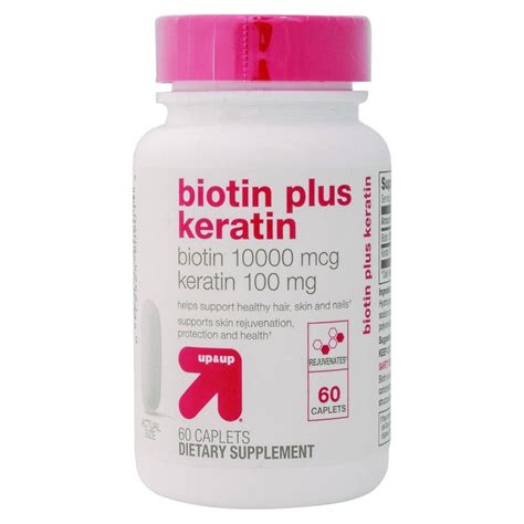 The follicles have to work extremely hard to do. Biotin Plus Keratin Caplets - 60ct - Up&Up™ | Biotin ...