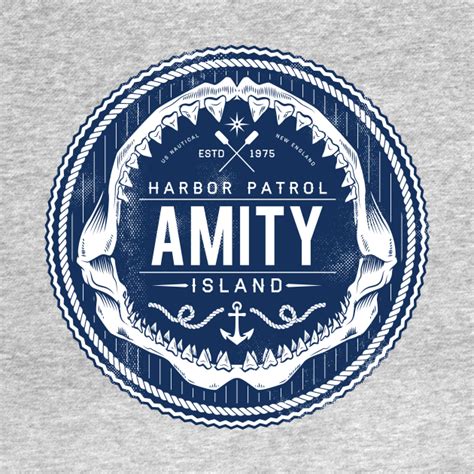 Amity Island Harbor Patrol Jaws Long Sleeve T Shirt Teepublic