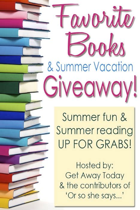 16 Favorite Books And California Vacation Giveaway Prepared Housewives