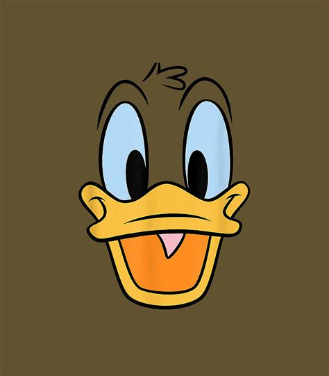 Disney Donald Duck Big Face Digital Art By Aran Neiva Fine Art America