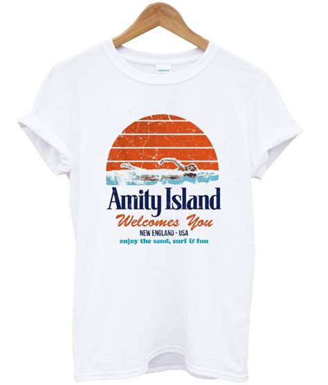 Amity Island T Shirt T Shirt Shirts Print Clothes