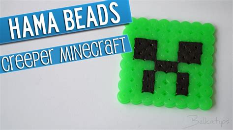 Creeper De Minecraft Con Hama Beads Youtube