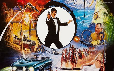 Roger Moore James Bond Wallpaper