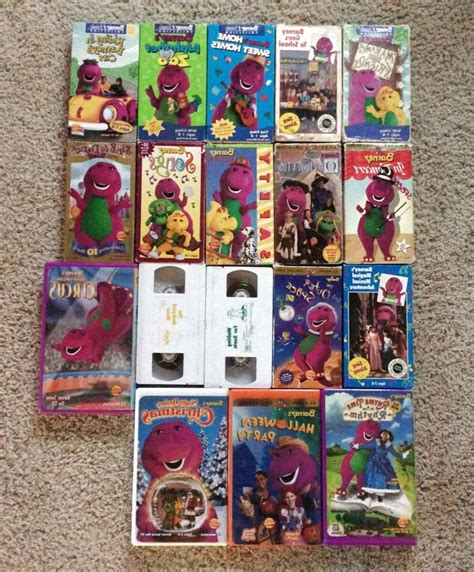 Barney Vhs Tapes For Sale In Uk Used Barney Vhs Tapes