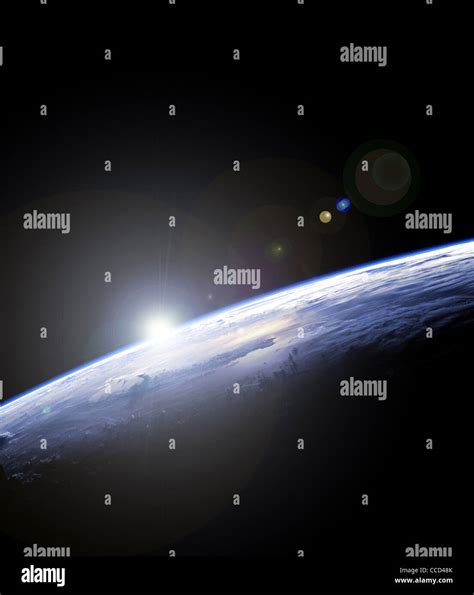 Earth From Space Stock Photo Alamy