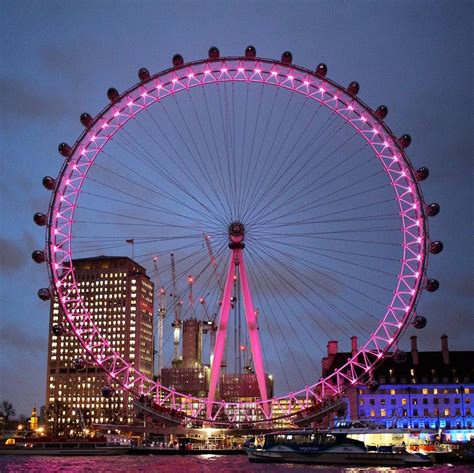 London Eye Has Turned Pink Under A New Sponsorship Deal