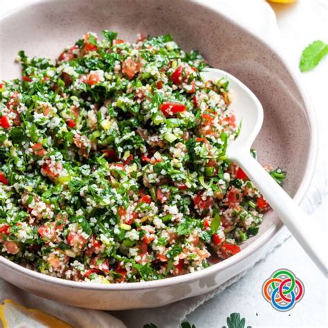 Tabbouleh Salad With Bulgur Wheat And Parsley
