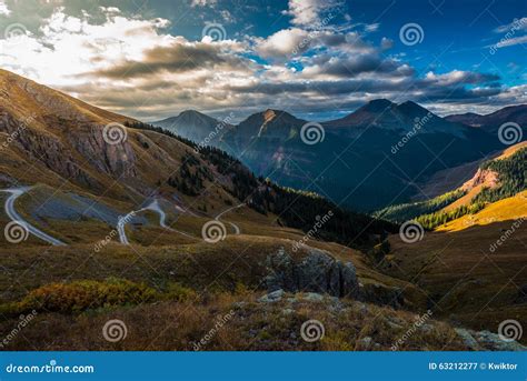Off Road Trail Clear Lake San Juan Mountains Stock Image Image Of