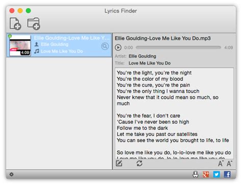 Instantly Find Missing Lyrics For Any Music You Have