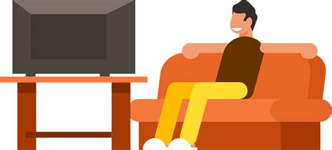 Man Is Watching Tv Clipart Free Download Transparent Png Creazilla