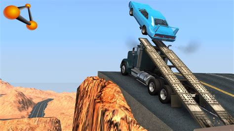 Beamngdrive High Speed Ramp Truck 3 Youtube
