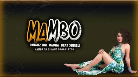 Audio Dj Hajiz Mambo Singeli Beat Download Ikmzikicom
