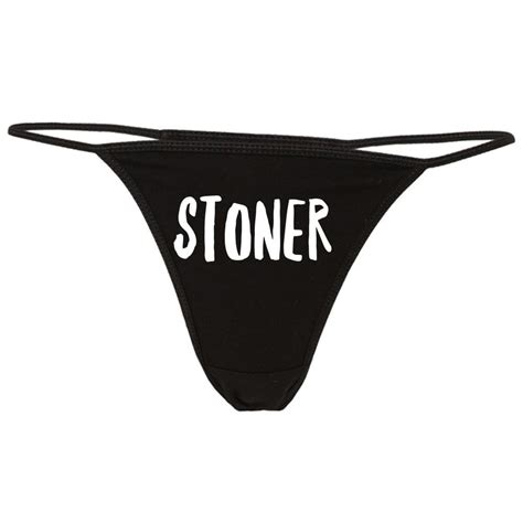 Stoner Thong Funny Stoner T Funny Panties Funny Sex Etsy