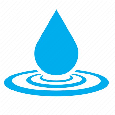 Drop Droplet Raindrop Splash Water Icon